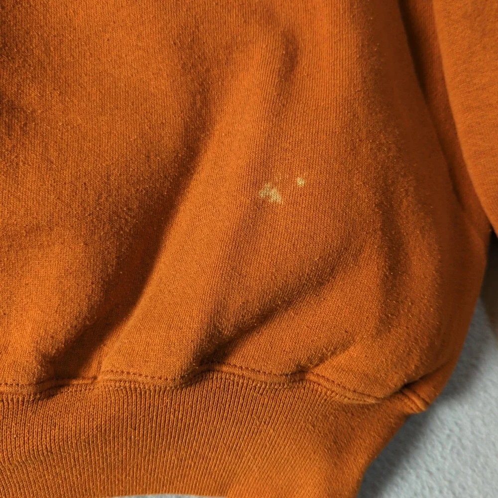 VTG Team Edition Texas Longhorns Sweatshirt Burnt Orange Mens XXL FootballUSA